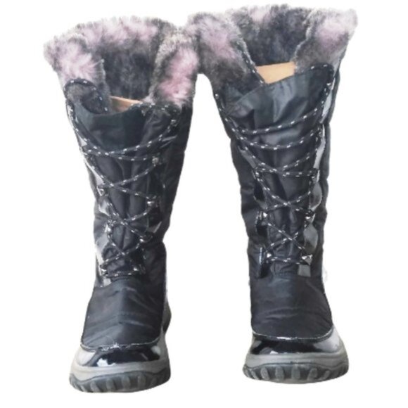 Nine West black winter boots Size 6 - Picture 8 of 8